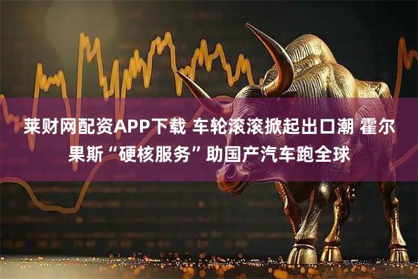 莱财网配资APP下载 车轮滚滚掀起出口潮 霍尔果斯“硬核服务”助国产汽车跑全球